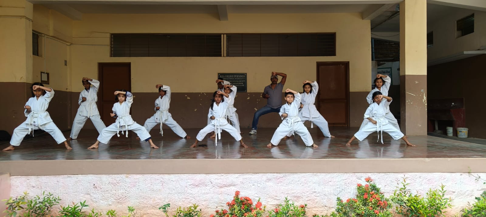 03. MES English Medium Primary School Karate Pic 3